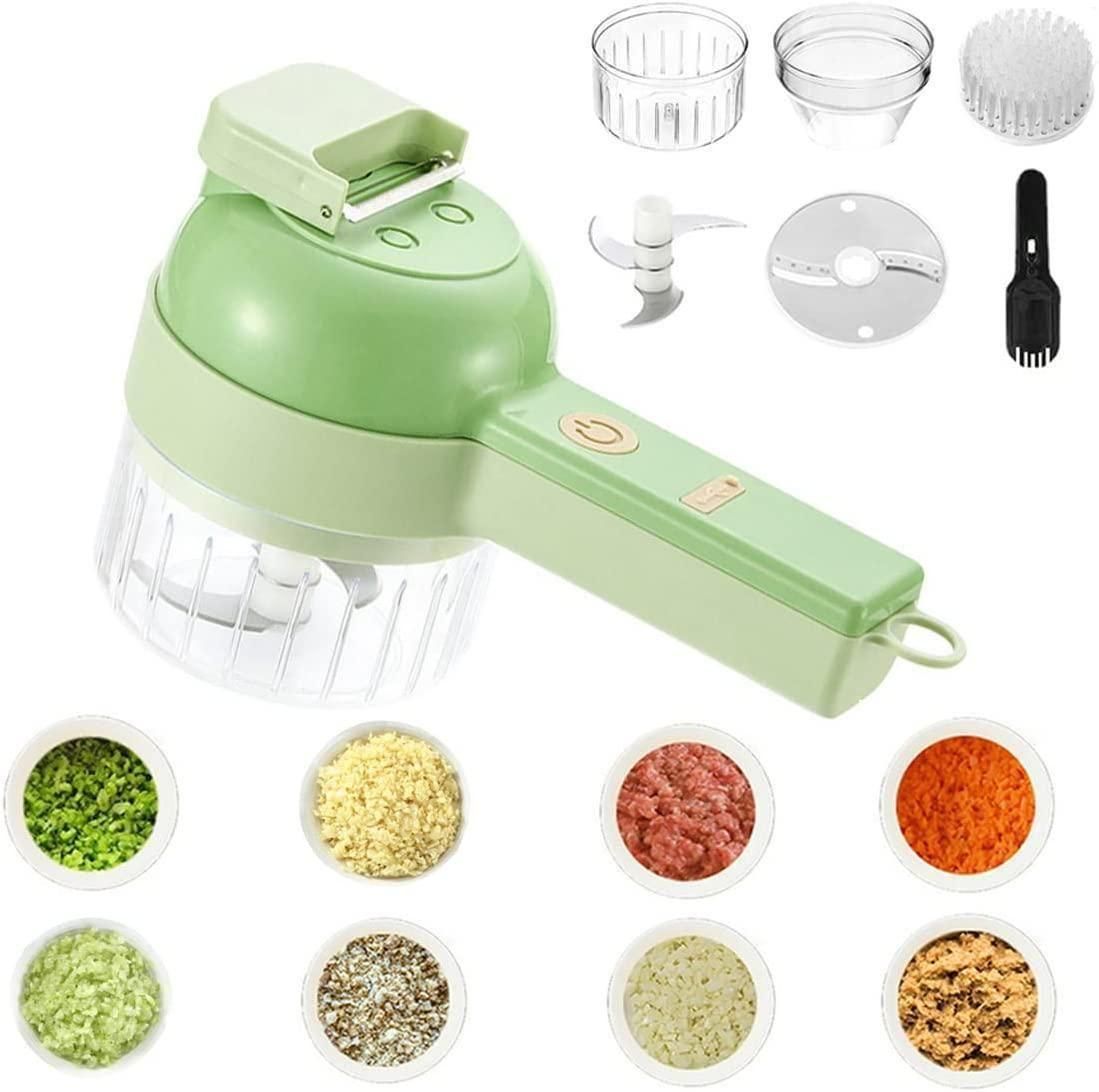 4 in 1 Portable Electric Vegetable Cutter Set - ModoMartModoMart