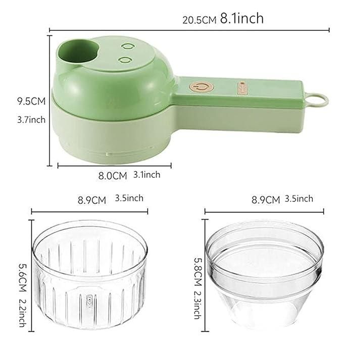 4 in 1 Portable Electric Vegetable Cutter Set - ModoMartModoMart